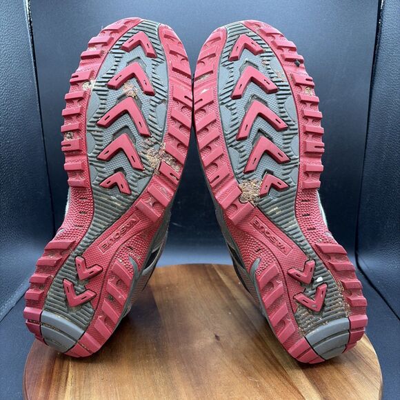 Vasque Mens Size 13 M Hiking Shoes Trail Running Sneakers Red Gray Lace Up main image 4